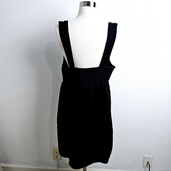 American Eagle Black Linen Blend Dress NWT - Picture 13 of 13